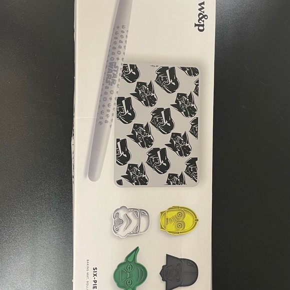 🎄🎁 MW&P Design iStar Wars/i8482; 6-Piece Baking Set - Picture 7 of 8